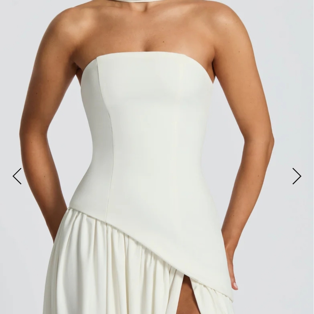 Babyboo Maliyah Strapless Maxi Dress Sz-sm NWT - Picture 6 of 9